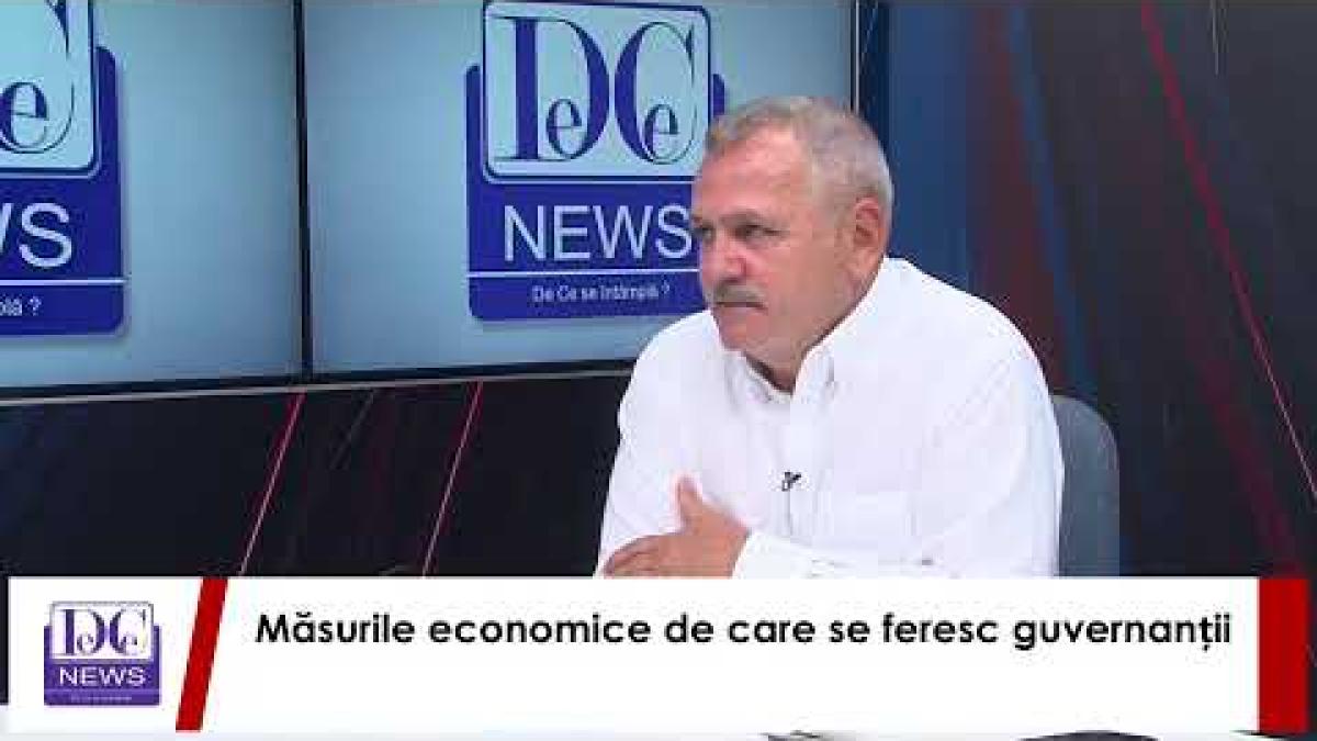 Liviu Dragnea, la „Ce se întâmplă”, emisiunea lui Răzvan Dumitrescu de la DC News