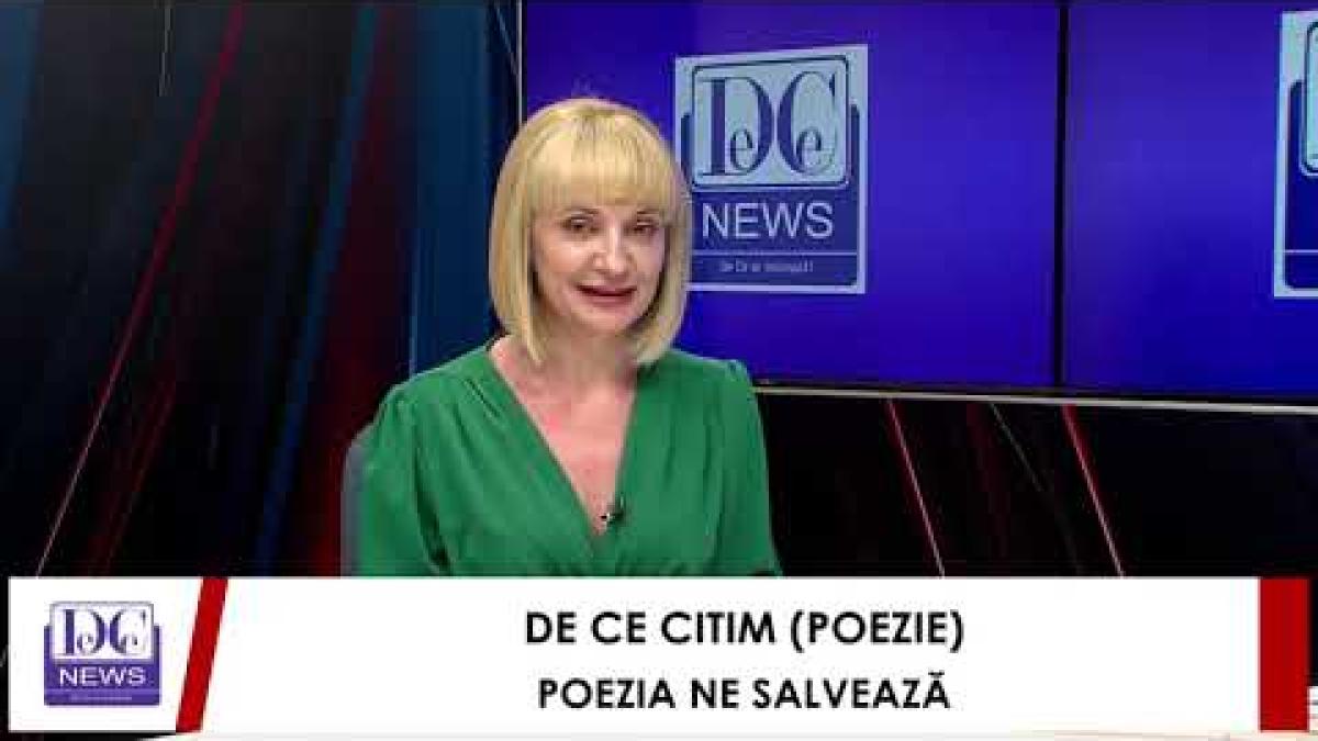 DE CE CITIM - POEZIA NE SALVEAZA (invitat Carmen Secere)