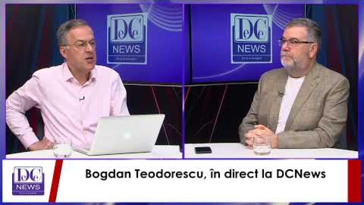 Prof. Bogdan Teodorescu, interviu la DC News în emisiunea lui Răzvan Dumitrescu
