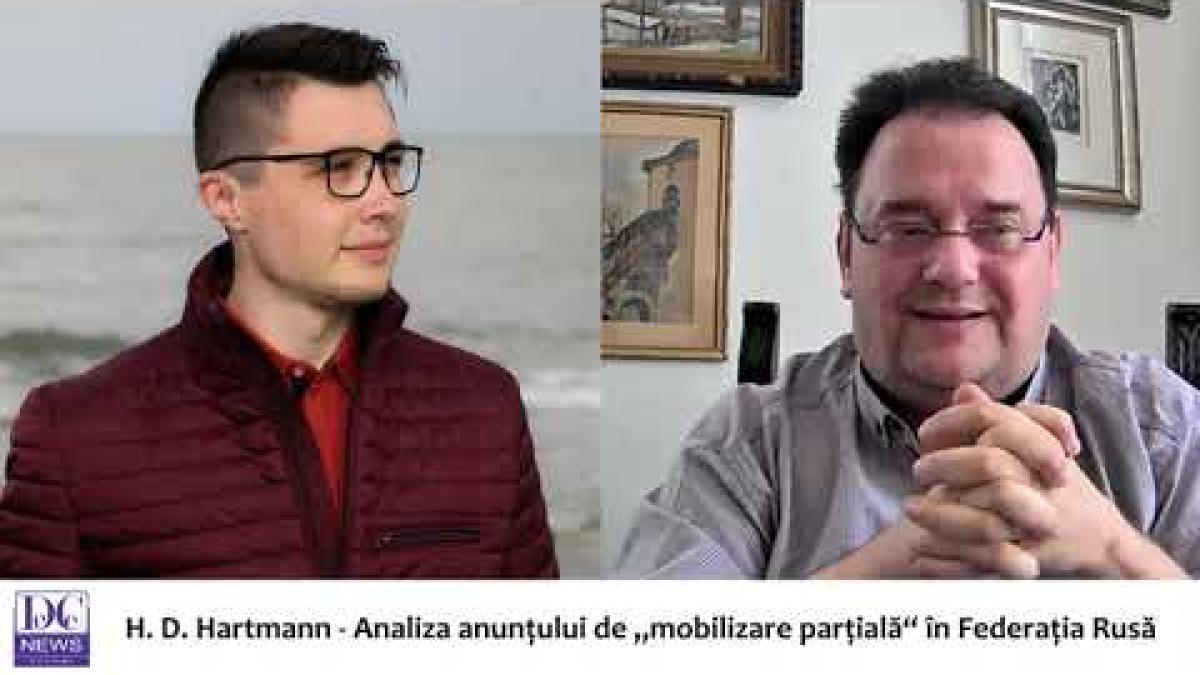 H.D. Hartmann, prima reacție după anunțul de mobilizare parțială în Rusia