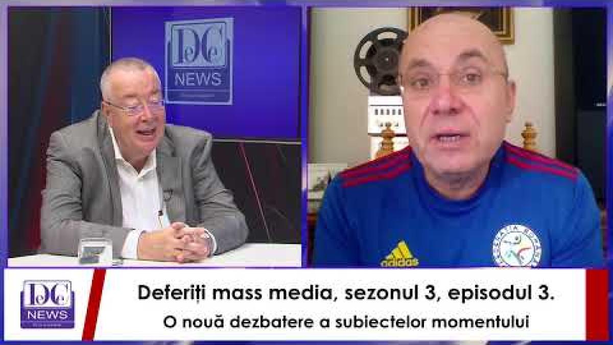 Deferiţi mass media, sezonul 3, episodul 3. O nouă dezbatere a subiectelor momentului