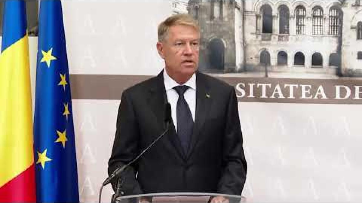 Iohannis: Toleranță zero față de plagiat