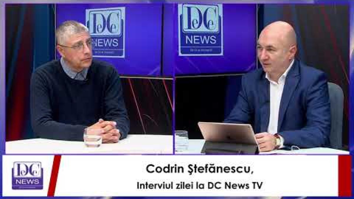 Codrin Ştefănescu, interviul zilei la DC News TV