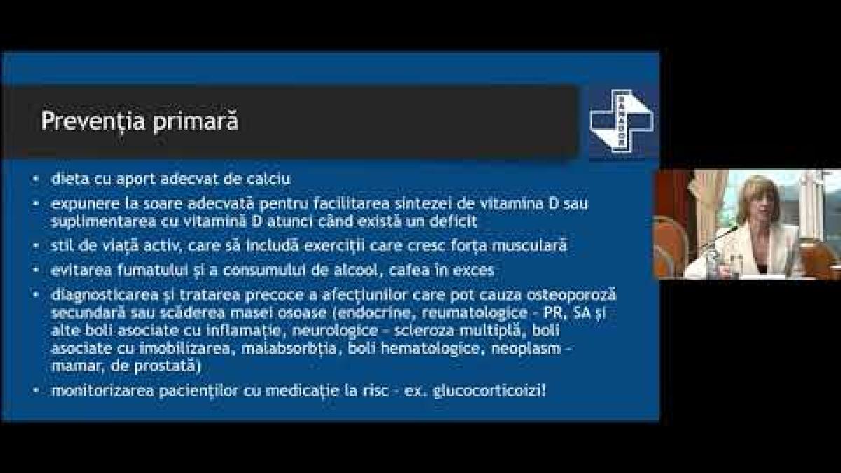 Os normal vs. osteoporoză. Claudia Haralambie (SANADOR), recomandări importante