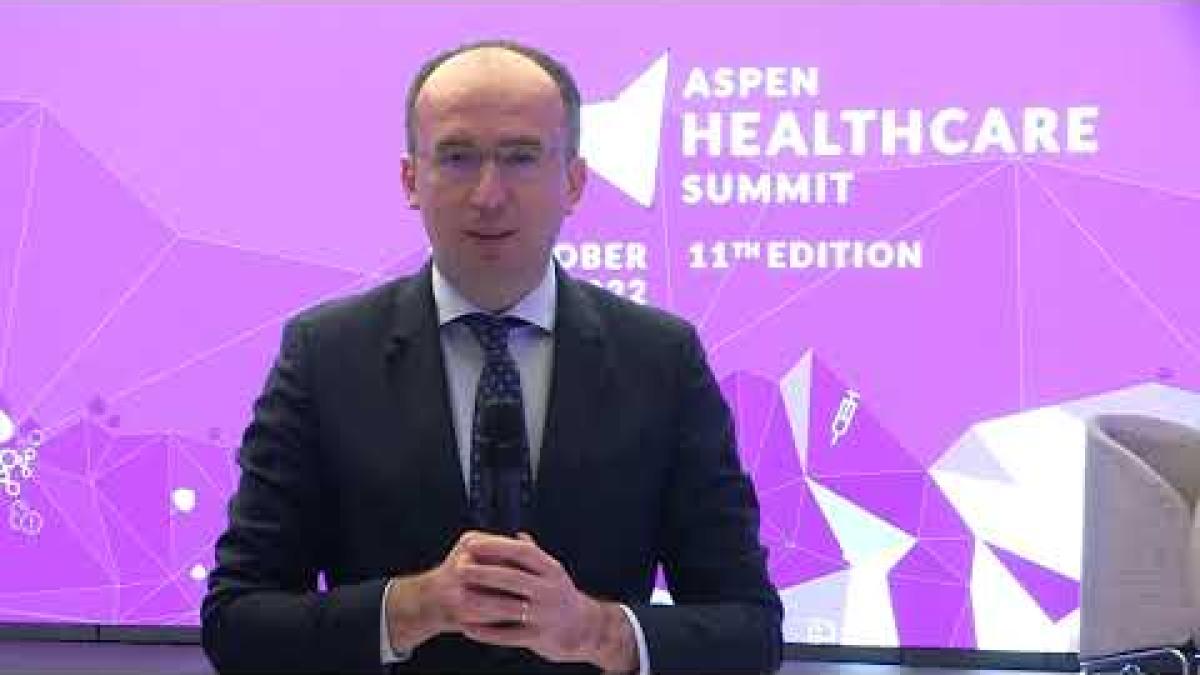 Dr. Marius Geantă, intervenție la Aspen Healthcare Summit 2022