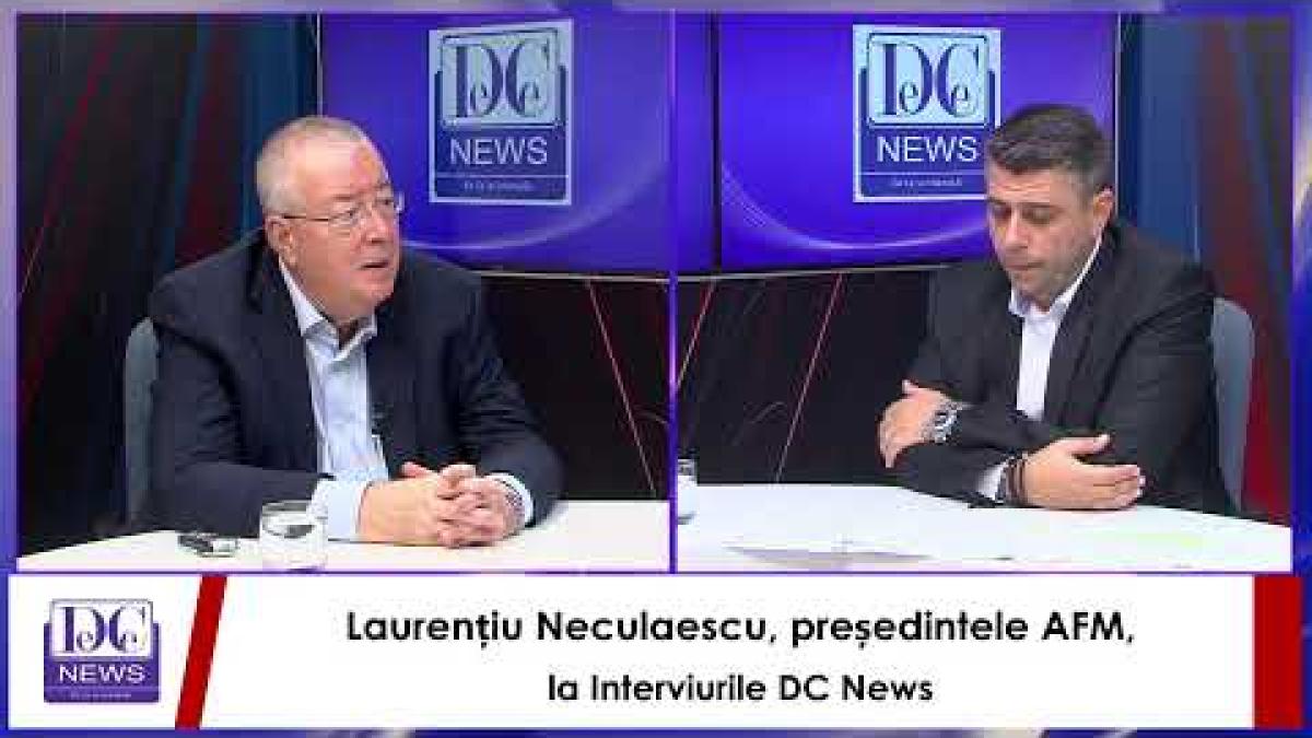 Laurențiu Neculaescu, președintele AFM, la Interviurile DC News
