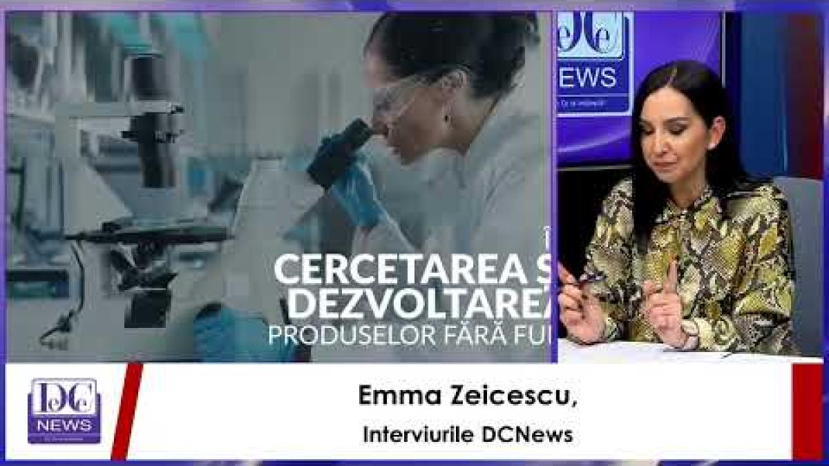 ”O lume fără fum”. Emma Zeicescu, din nou, în fața camerelor, la DCNews TV
