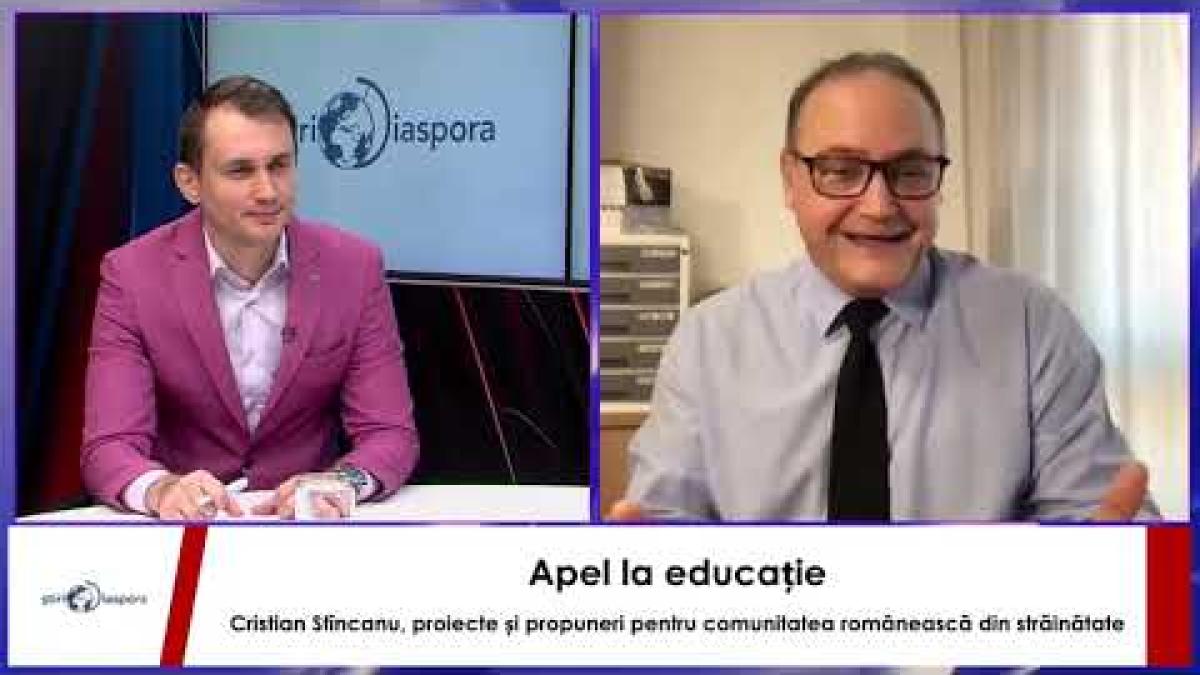 Cristian Stîncanu, despre educație, tradiții și cultură românească în Marea Britanie