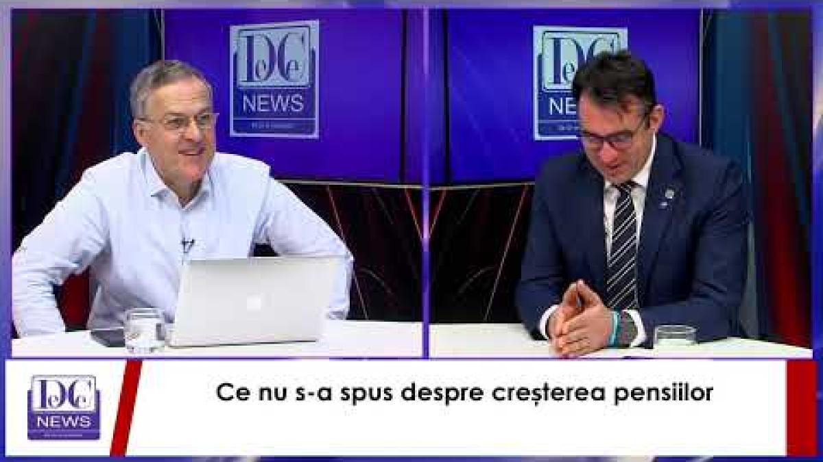 Ștefan Pălărie, senator USR, la DC News, despre pensii, Energie, Schengen și coaliția de guvernare