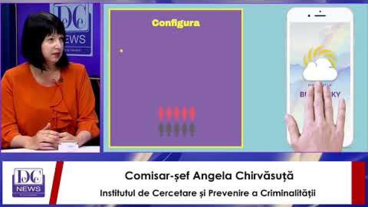 Comisar-şef de poliţie Angela Chirvăsuţă, la interviurile DC NEWS