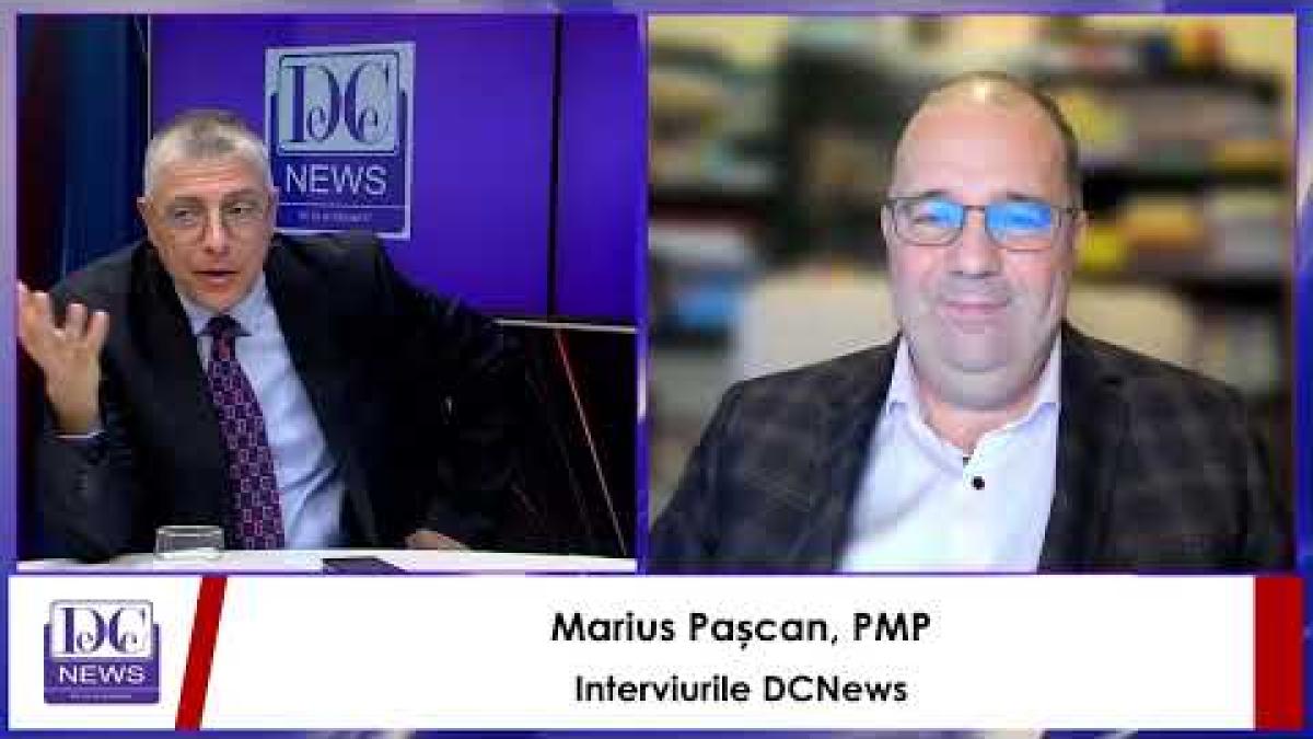 Marius Pașcan, lider PMP, la interviurile DC News