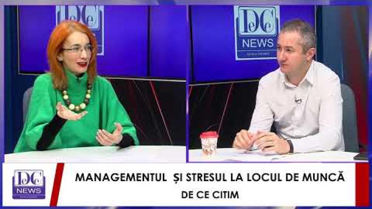 MANAGEMENTUL  ȘI STRESUL LA LOCUL DE MUNCĂ