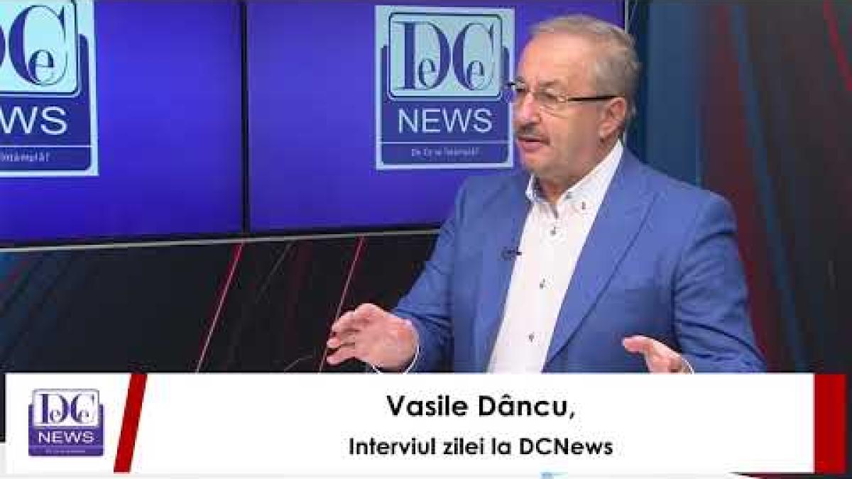 Vasile Dîncu, la interviurile DC News. Anunțurile zilei pe scena politică