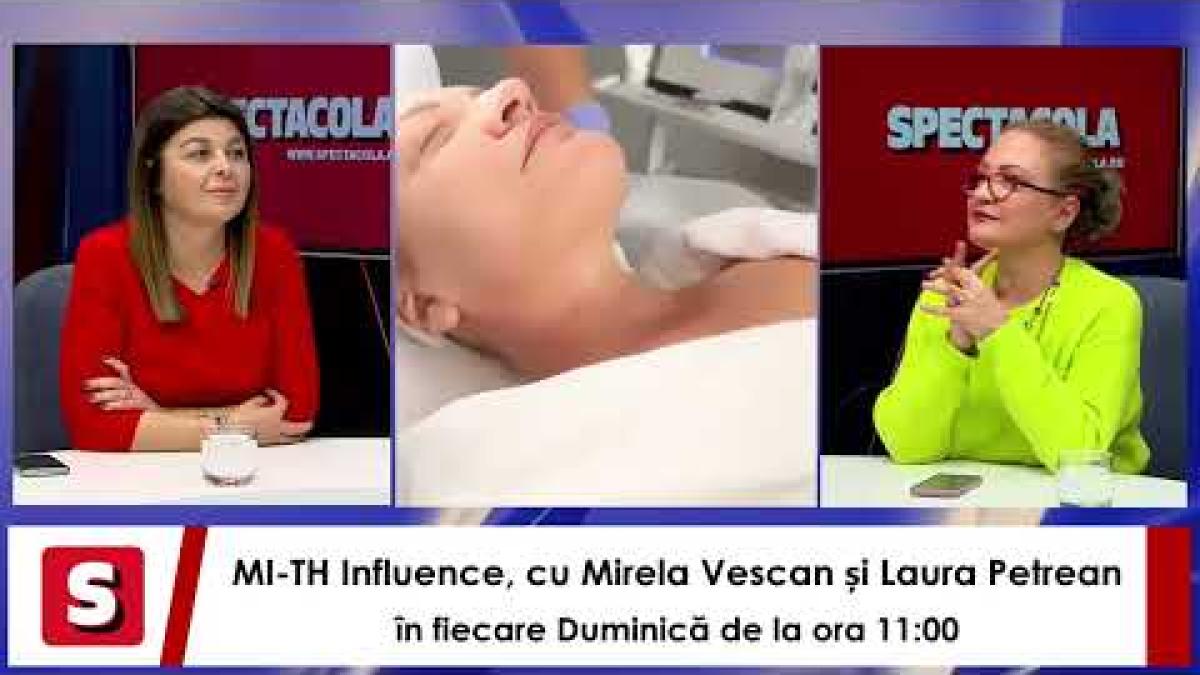 Laura Petrean, la Mi-Th influencer, emisiune realizată de Mirela Vescan și Thea Haimovitz la DC News