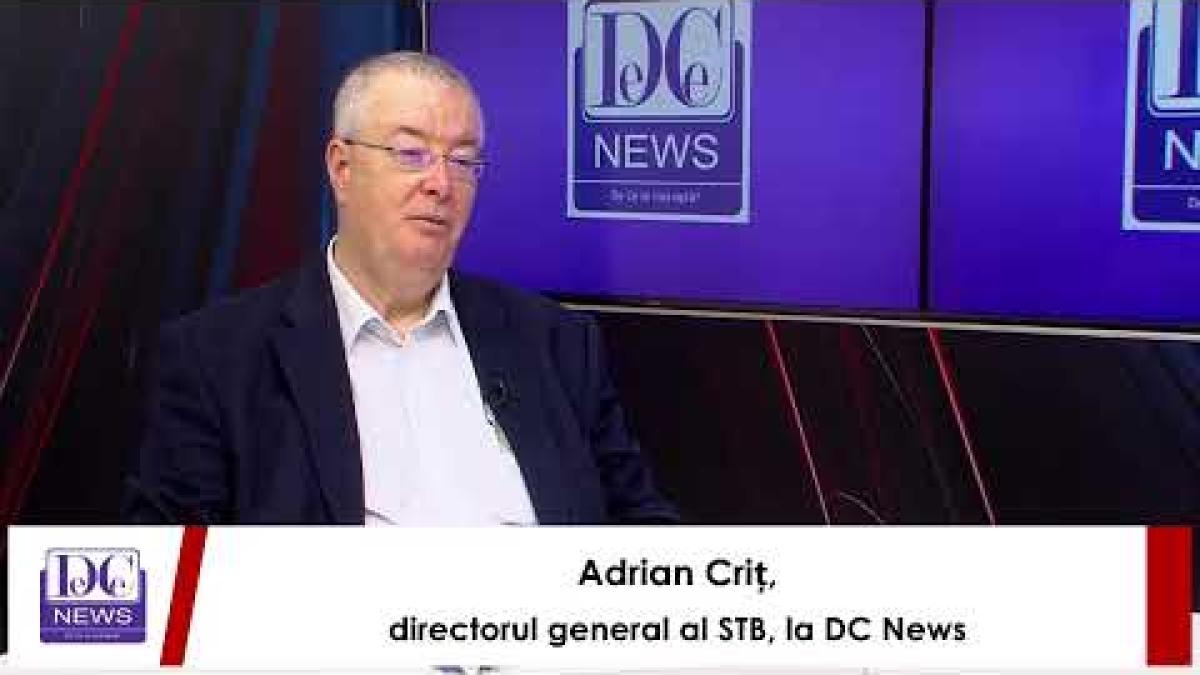 Adrian Criț, directorul general al STB, la DC News