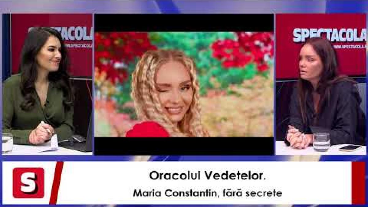 Oracolul Vedetelor. Maria Constantin, dezvăluiri inedite despre Survivor, muzică și familie