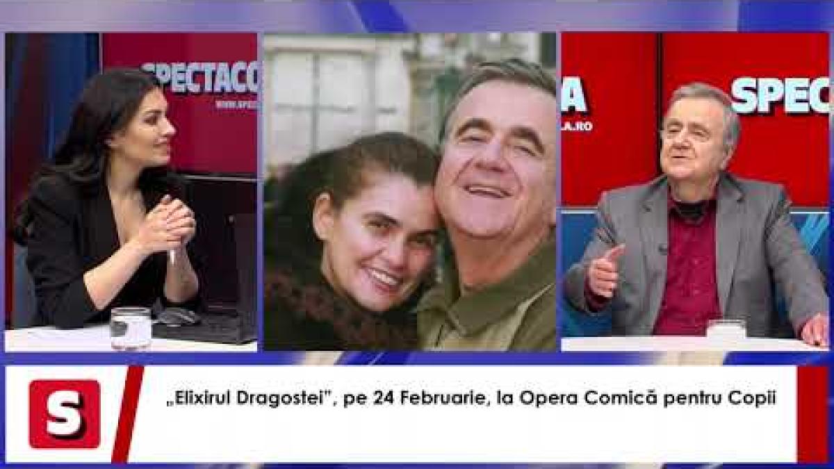 Felicia Filip și Cristian Mihăilescu ne dezvăluie „Elixirul Dragostei”