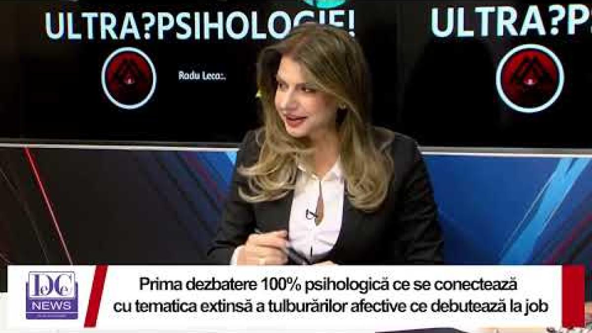 Despre tulburările afective din cauza jobului, cu Mirela Sandu, Ramona Dumitru și Radu Leca