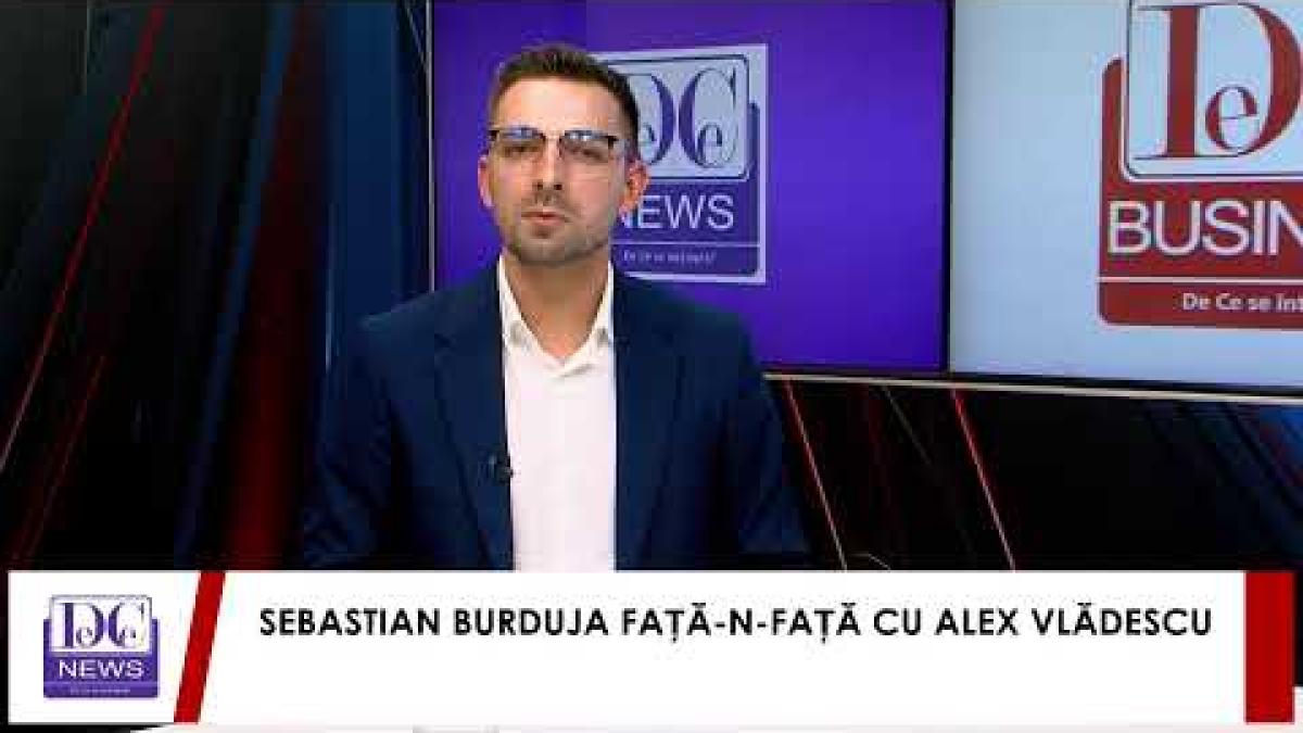 Ministrul Digitalizării, Sbeastian Burduja, în exclusivitate la DC News TV