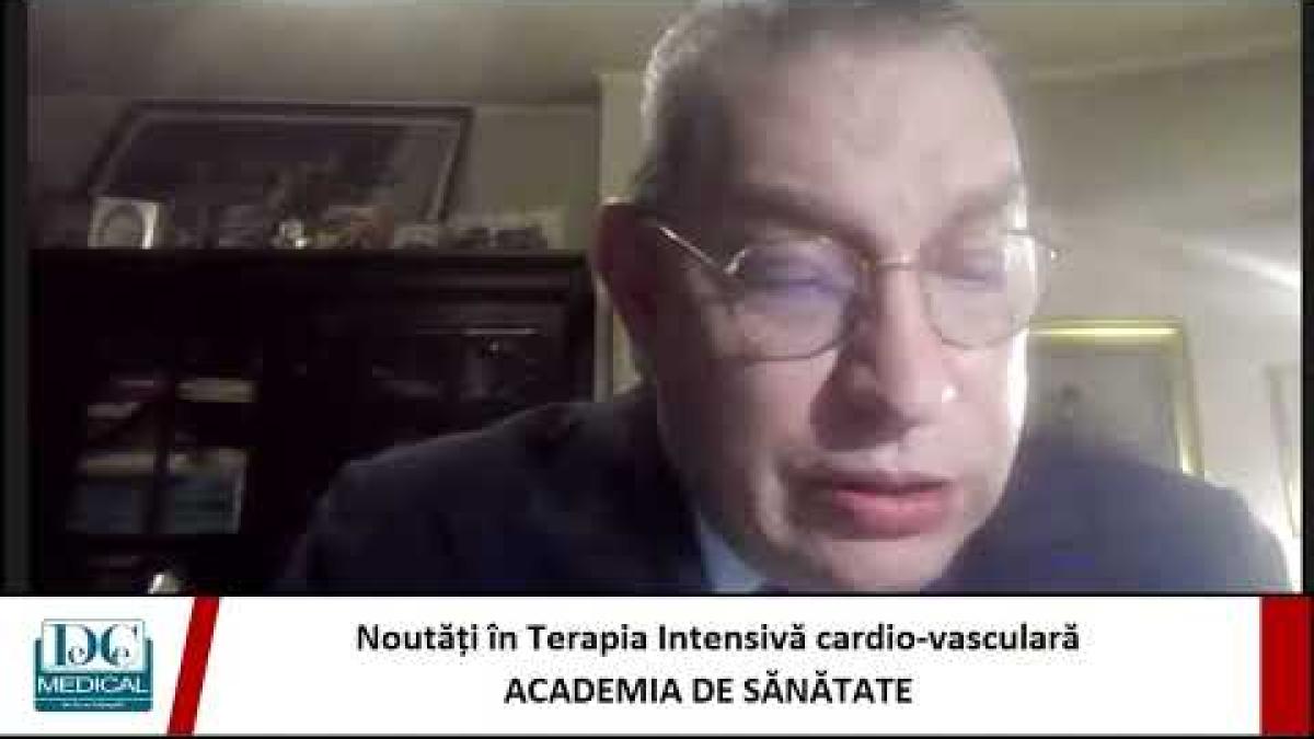 Dr. Șerban Bubenek, despre Terapia Intensiva cardio-vasculară, la Academia de Sănătate