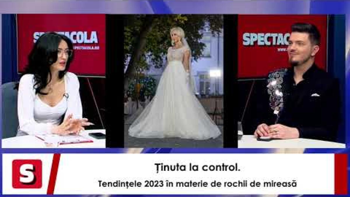 Ținuta la control. Tendințele 2023 în materie de rochii de mireasă
