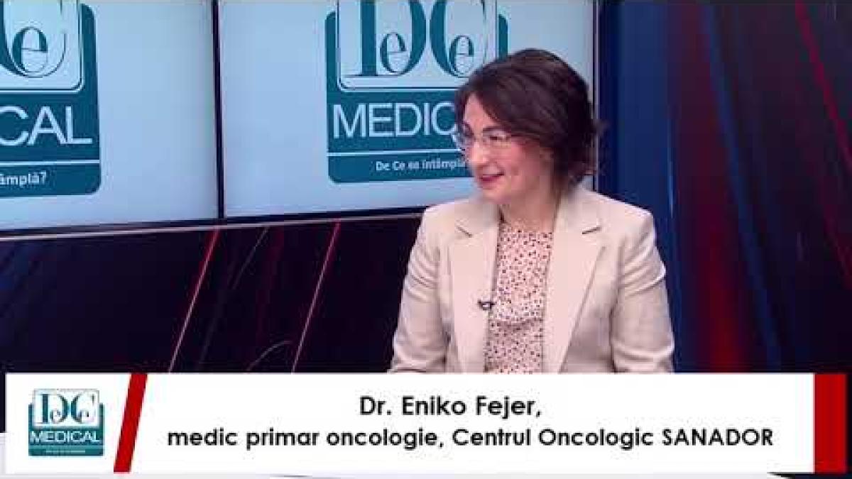 Epidemie de cancer, cancer colorectal și de sân. Dr. Eniko Fejer, SANADOR, la DC News