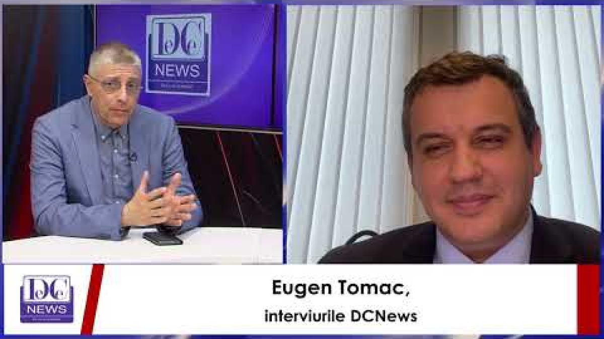 Eugen Tomac, europarlamentar și lider PMP, la DCNews. Anunț de la Bruxelles