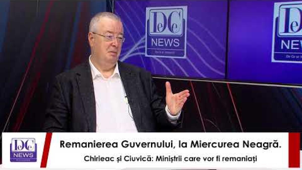 Miercurea Neagră, cu Bogdan Chirieac și Mugur Ciuvică. Analiza politică a săptămânii