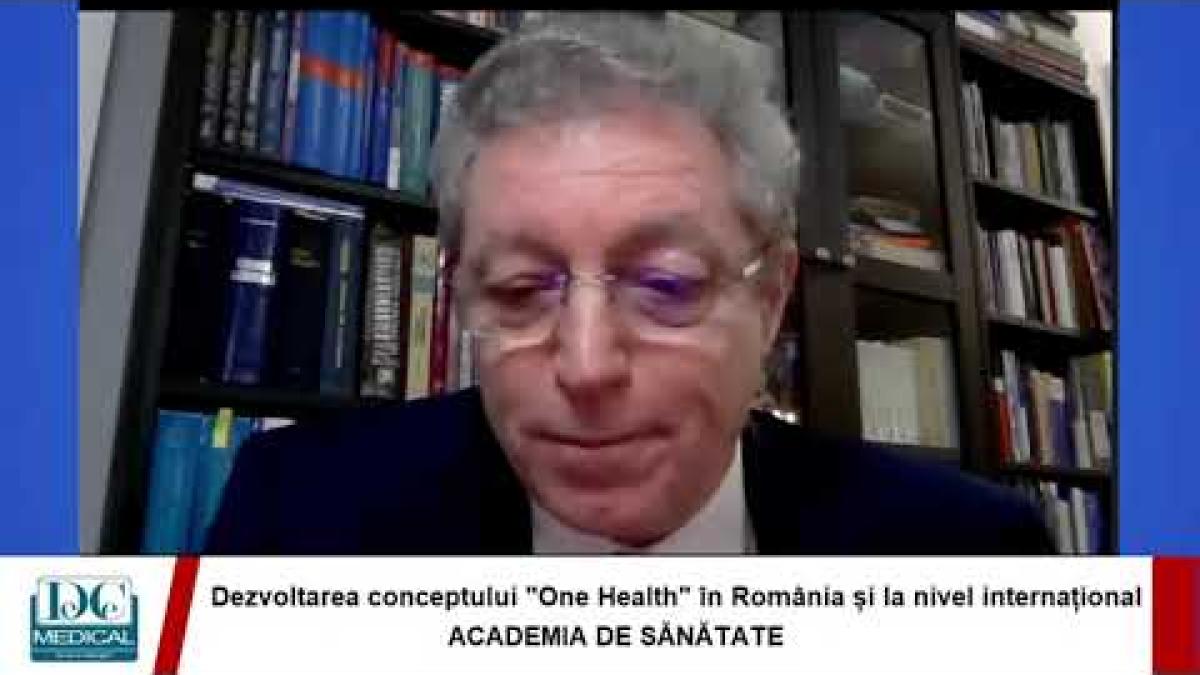 One Health" în România și la nivel internațional. Adrian Streinu-Cercel, la Academia de Sănătate