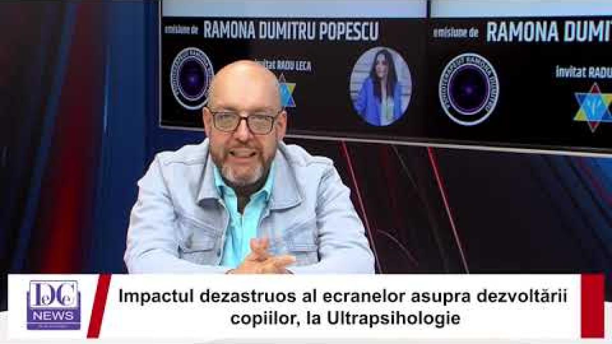Impactul dezastruos al ecranelor asupra dezvoltării copiilor, la Ultrapsihologie