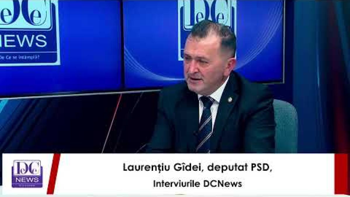Laurențiu Gîdei, deputat PSD, vine la Interviurile DCNews