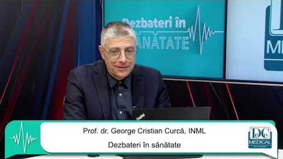 Dezbateri în sănătate: George Cristian Curcă, despre INML, la cei 125 de ani de la înființare