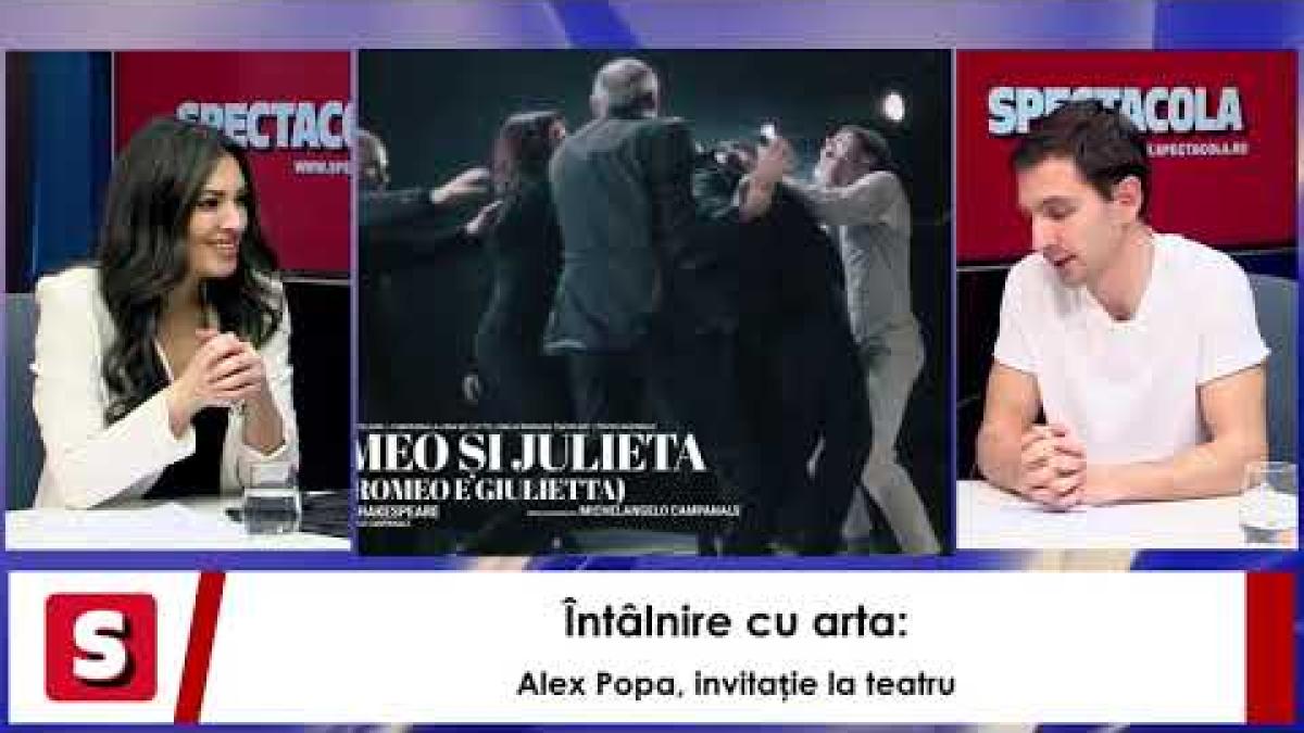 Întâlnire cu Arta. Alex Popa, invitație la Teatrul Excelsior