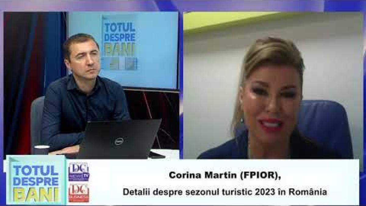 Corina Martin (FPIOR), detalii despre sezonul turistic 2023 în România