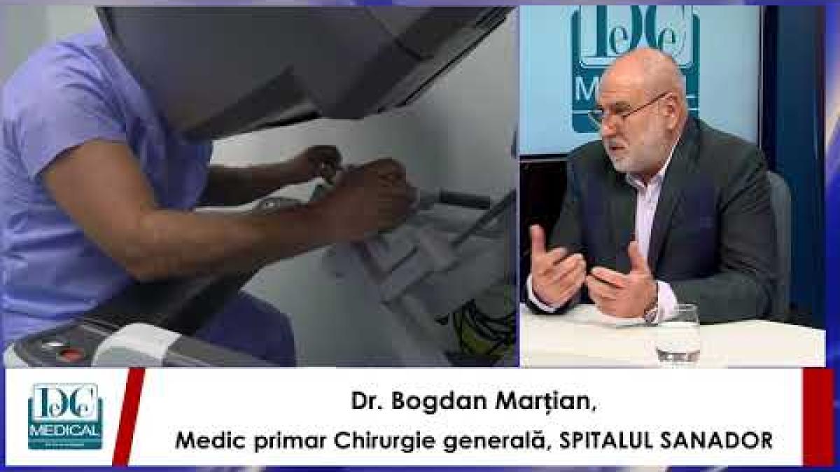 Roboții în medicină și în tratarea cancerului. Dr. Bogdan Marțian (SANADOR), la DC News