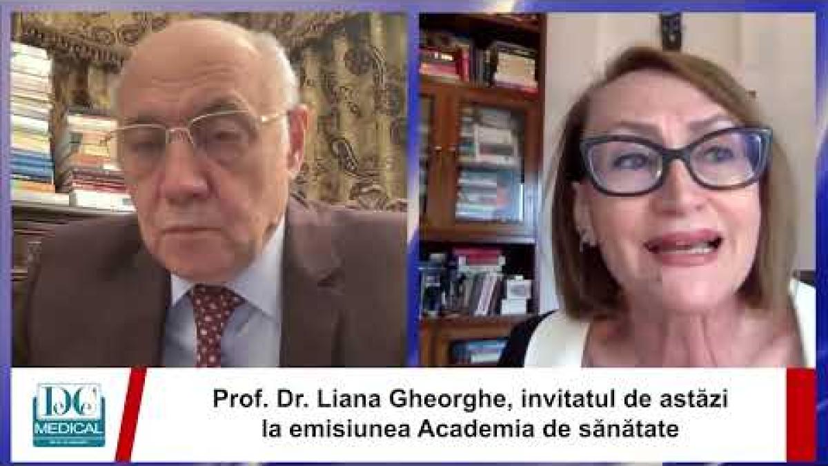 Liana Gheorghe, despre evoluția programului de depistare a hepatitelor, la Academia de Sănătate