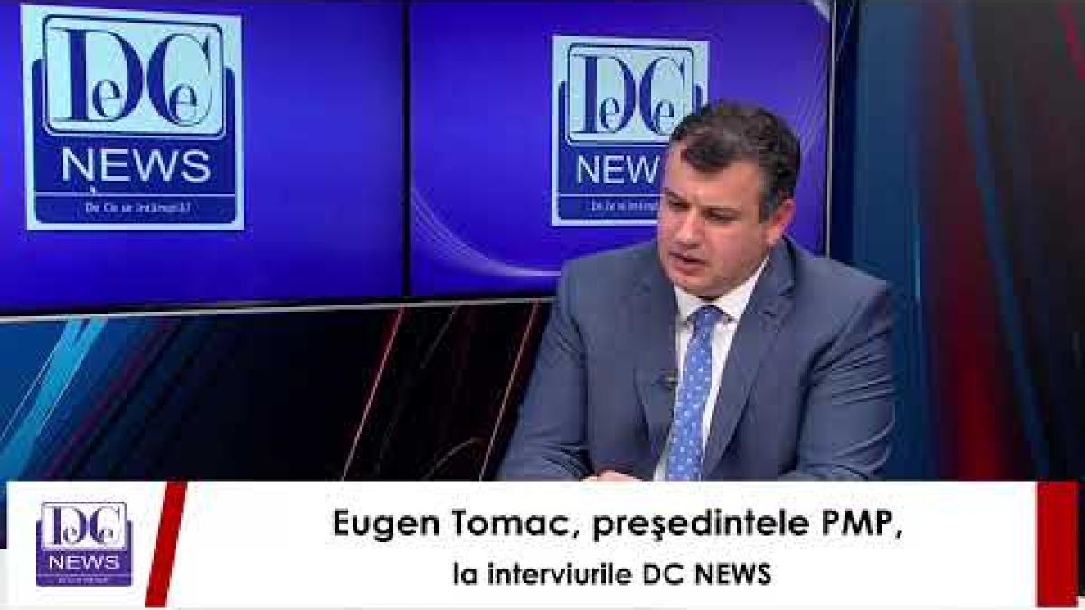 Eugen Tomac, preşedintele PMP, la interviurile DC NEWS