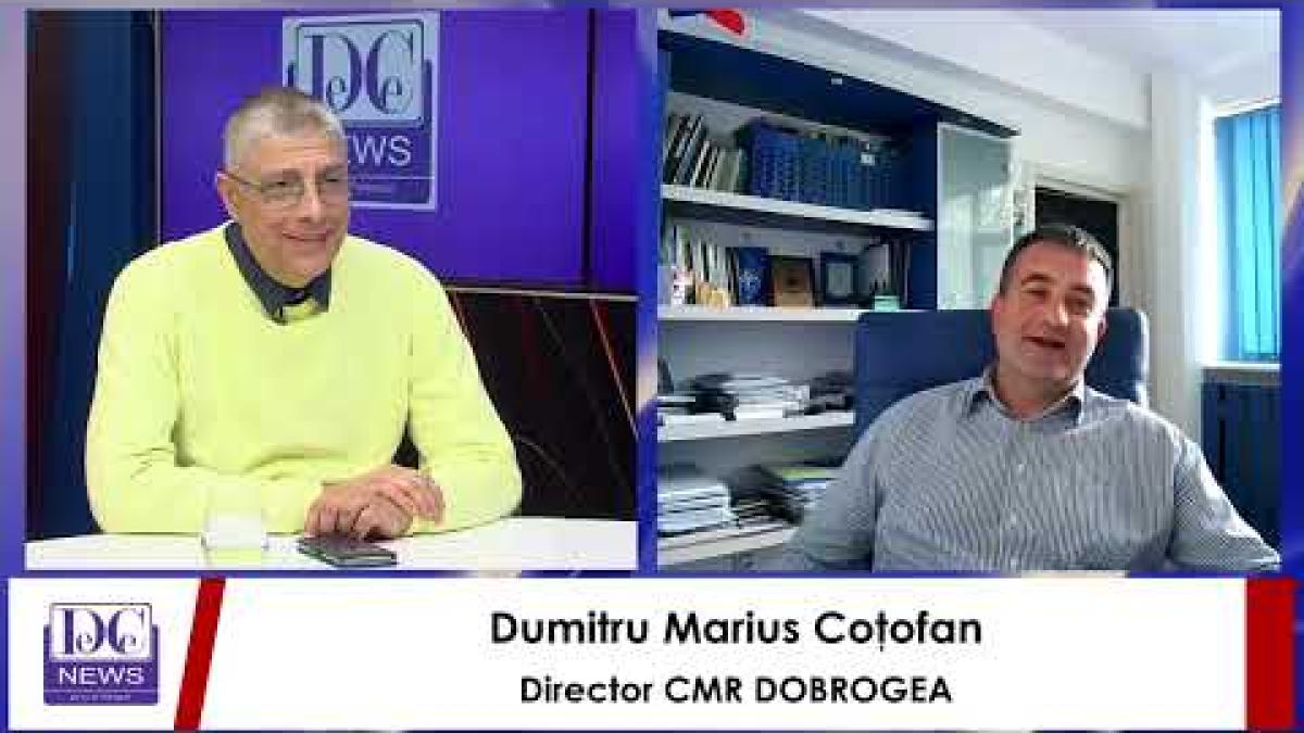 Dumitru Marius Coțofan, director regional ANM, la Interviurile DCNews