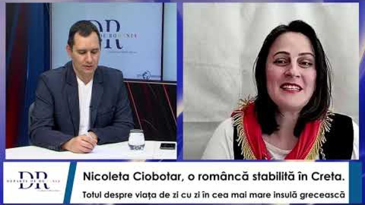 Nicoleta Ciobotar, o româncă stabilită în Creta. Viața de zi cu zi în cea mai mare insulă grecească