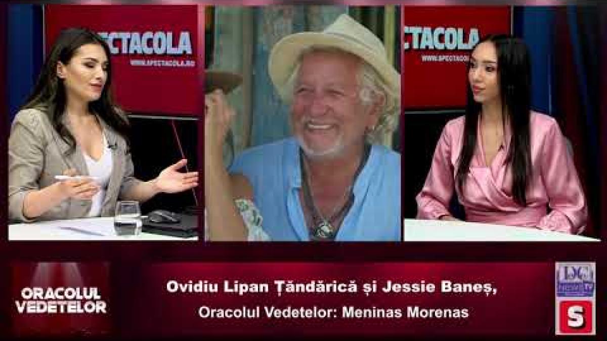 Ovidiu Lipan Țăndărică și Jessie Baneș, la Oracolul Vedetelor / VIDEO
