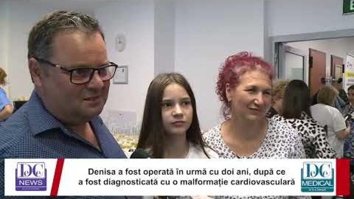 Denisa, fetița miracol, care a primit o nouă șansă la viață