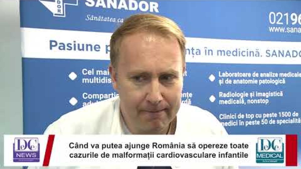 Dr. Victor Costache, interviu despre operațiile cazurilor de malformații cardiovasculare infantile