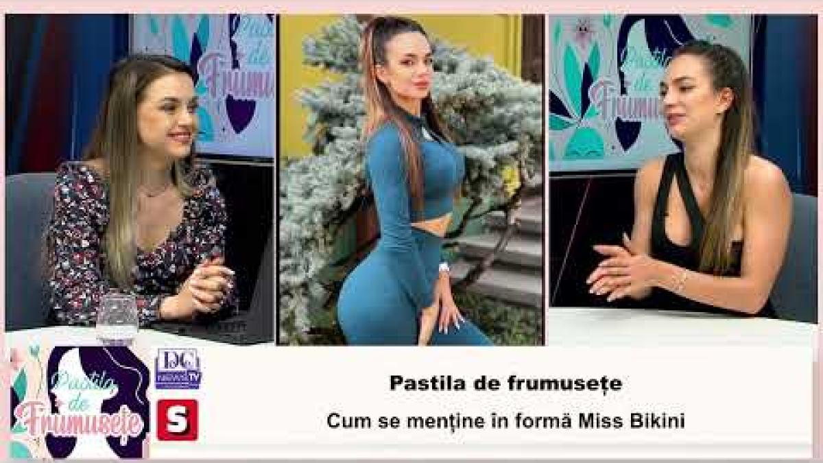Pastila de frumusețe. Cum se menține în formă Miss Bikini / VIDEO