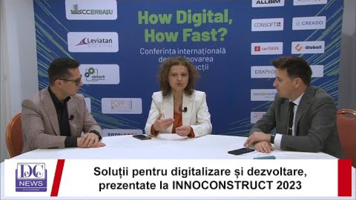 INNOCONSTRUCT 2023. Provocări și soluții în digitalizarea construcțiilor