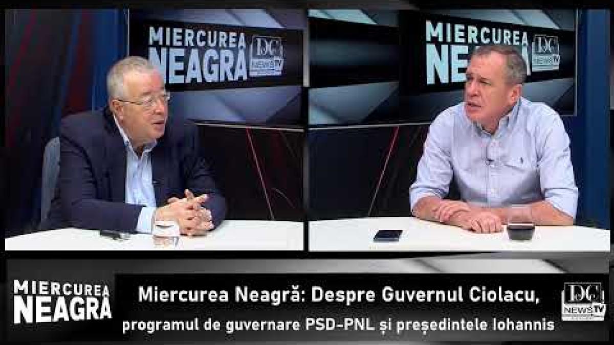 Miercurea Neagră: Despre Guvernul Ciolacu, programul de guvernare PSD-PNL și președintele Iohannis