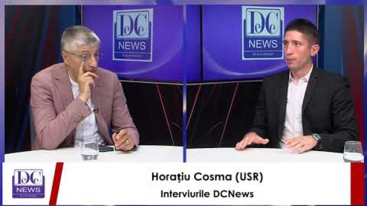Horațiu Cosma (USR), invitatul zilei la DC News