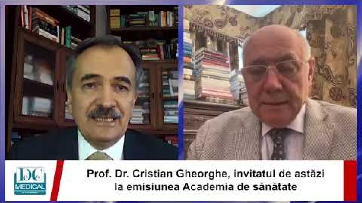 Cancer colorecral: Programul național de screening. Cristian Gheorghe, la Academia de Sănătate
