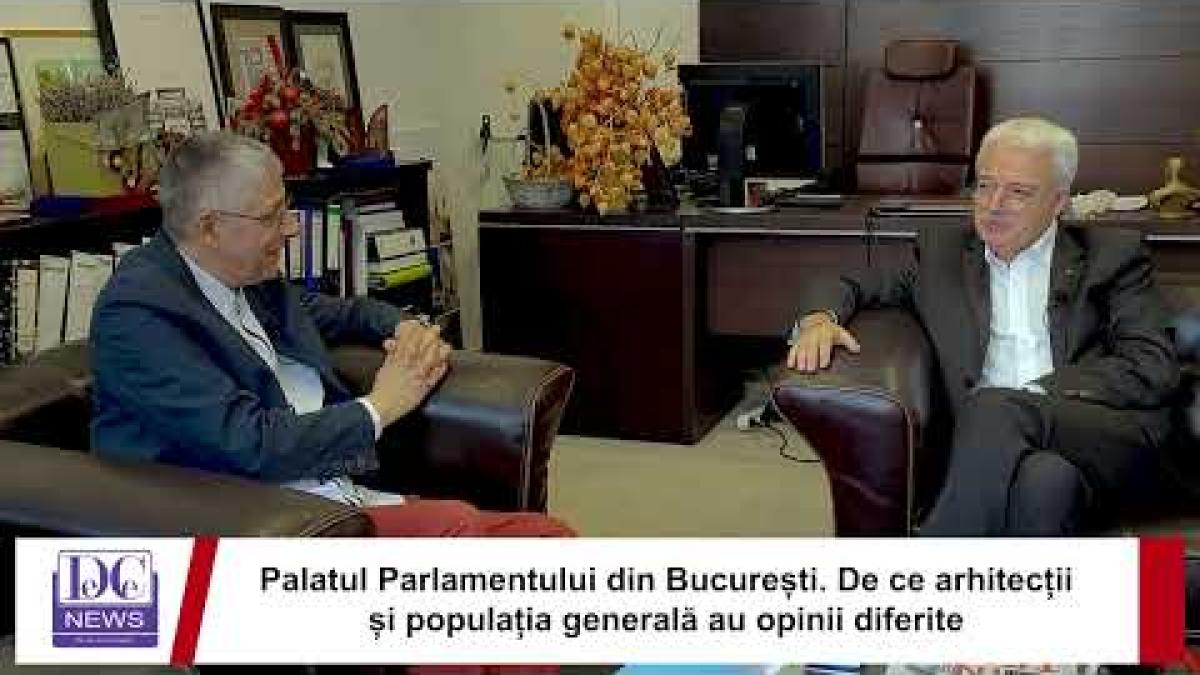 Rectorul Marian Moiceanu, despre Casa Poporului, clădirile în paragină și urbanismul Capitalei