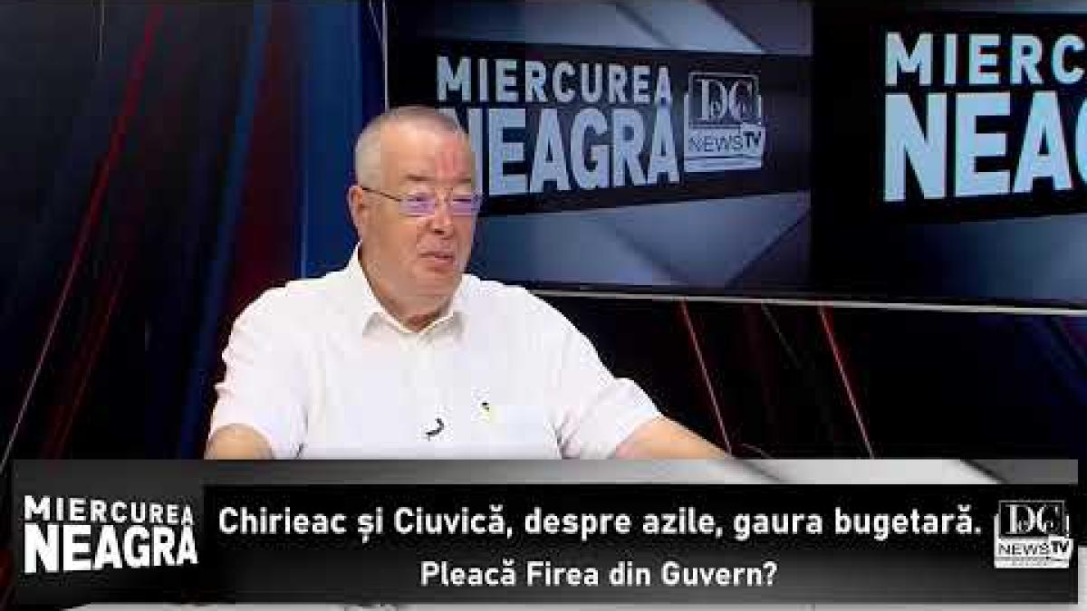 Chirieac și Ciuvică, despre azile, gaura bugetară. Pleacă Firea din Guvern?