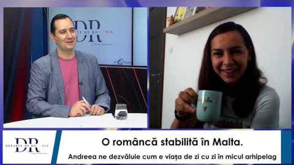 O româncă stabilită în Malta. Andreea ne dezvăluie cum e viața de zi cu în micul arhipelag